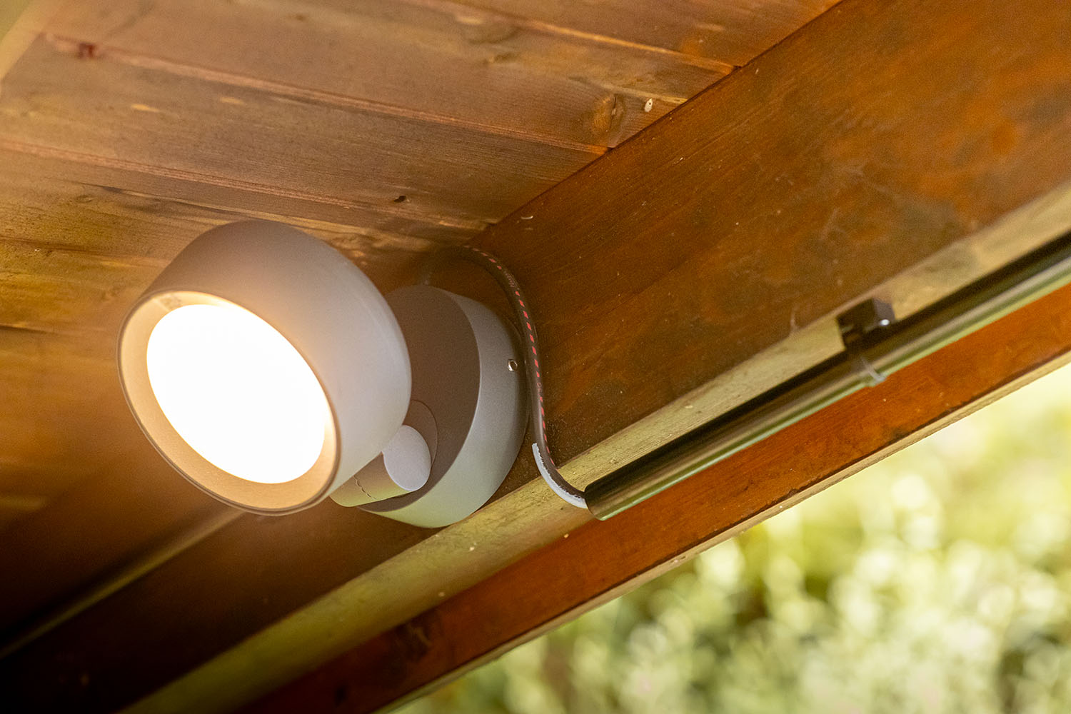 PHOTO D'UNE LAMPE EXTÉRIEURE